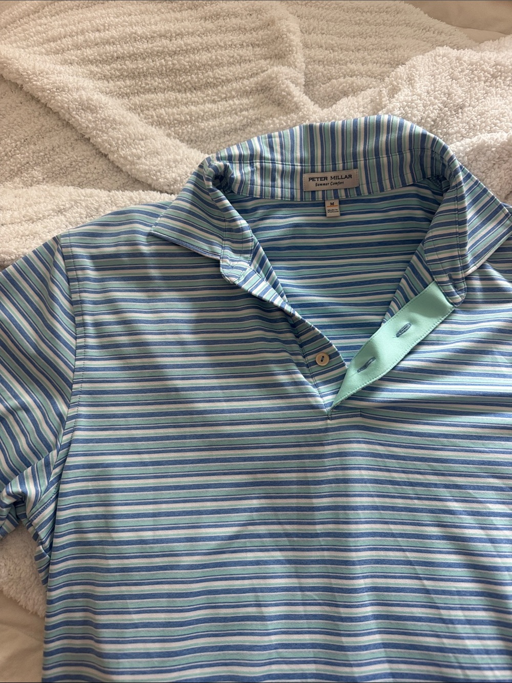 Peter Millar Striped Polo